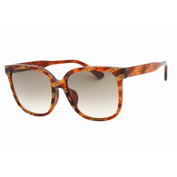 MOSCHINO MOS134-0H7PHA-58  Sunglasses Size 58mm 150mm 18 brown printed main image 4